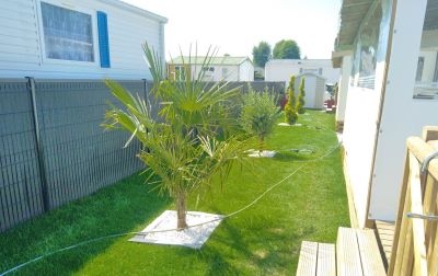 Engazonnement de jardin près de Bruay-la-Buissière